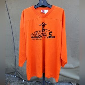 Kamazu Hocktoberfest 5 shout out hockey Jersey size Large